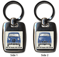 Austin A35 2 door Deluxe 1957-59 Keyring 5